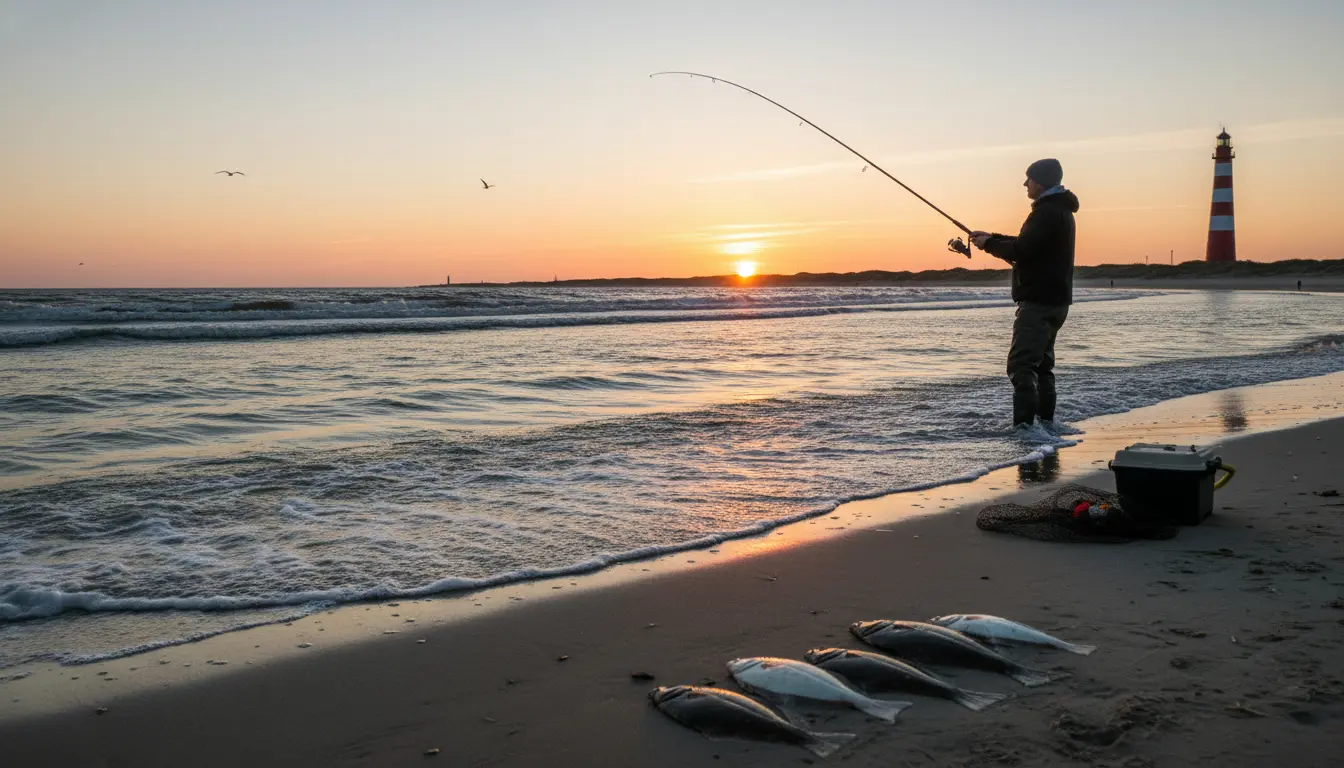Vissen op Terschelling
