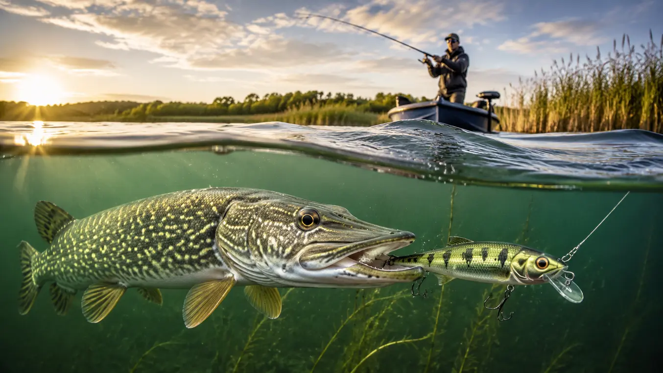 Vissen met Kunstaas op Snoek