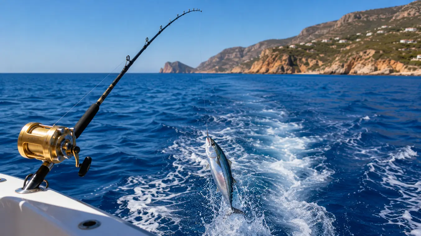 Vissen in Spanje op Zee