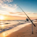 Vissen op Strand